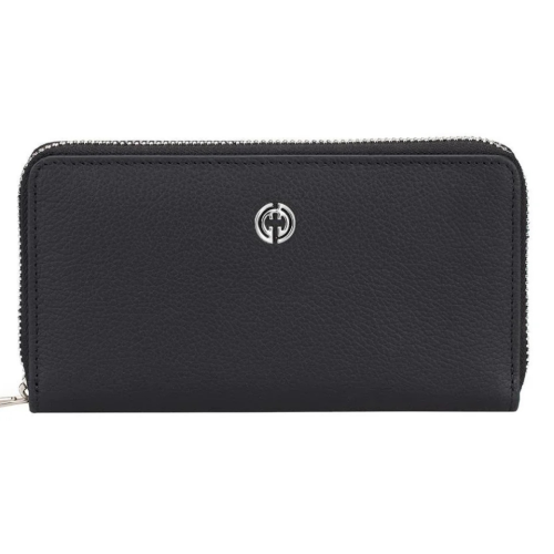 ZIPPER-WALLET-LIMA-COLOR-BLACK-CENA-5800 ženski kožni novčanik