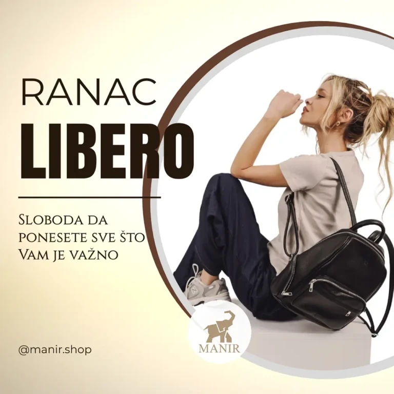 Ženski ranac LIBERO – Kada je sve na svom mestu, dan izgleda drugačije