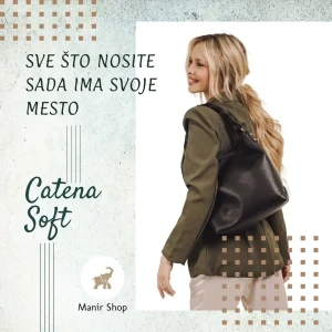 CATENA SOFT ženska kožna torba