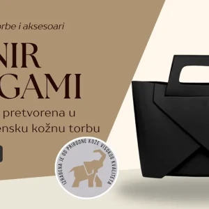 MANIR ORIGAMI ženska kožna torba