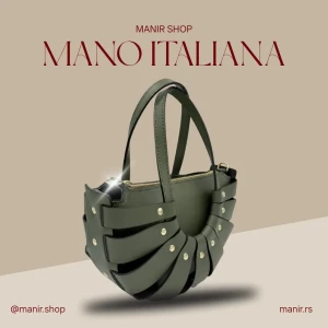 MANO ITALIANA ženska kožna torba