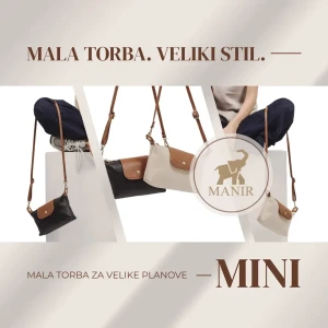 Ženska kožna torba MINI je pravi izbor za svaki dan