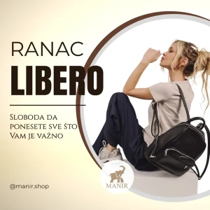 Ženski ranac LIBERO – Kada je sve na svom mestu, dan izgleda drugačije